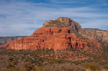 Views of Bear Mountain near Sedona, Arizona.