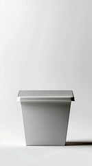 Unique minimalist container showcases modern design and functionality in a contemporary setting