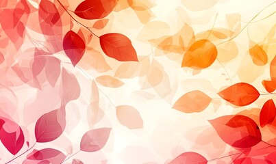 Abstract autumn leaves background.