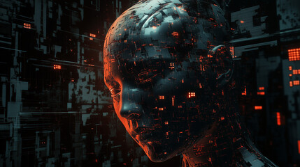 Artificial Intelligence and Technology Web Background Highlighting Virtual Concepts and Futuristic Digital Innovation






