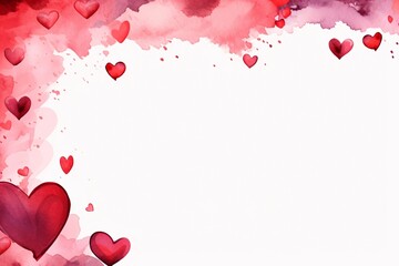 Valentine Border Background, Valentine's Border Digital Paper, Valentine's Border Wallpaper, Valentine's Banner, Valentine Background, Valentine Card Background, Valentine Frame Background