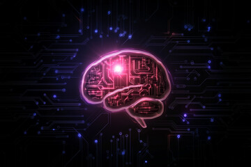 Artificial Intelligence and Technology Web Background Highlighting Virtual Concepts and Futuristic Digital Innovation






