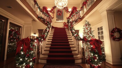 Fototapeta premium Christmas home decorations