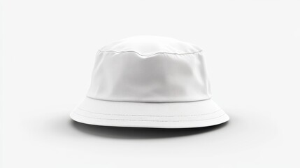 Fototapeta premium Front view of Bucket Hat Mockup