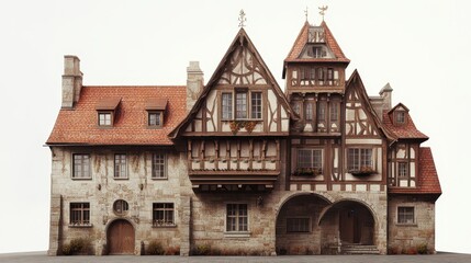 Obraz premium German style architecture