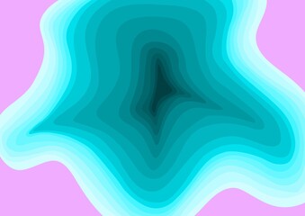 arrière-plan abstrait dégrader de couleur bleu et effet de profondeur 