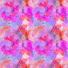 Fototapeta premium Valentine hearts seamless 14 February love pattern for wrapping paper