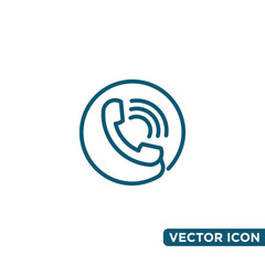 Minimalist Contact Person Icon Design Template