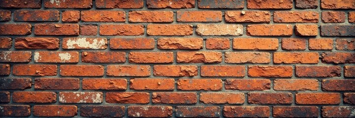 Obraz premium Weathered brick wall with texture of old stone pattern, red brick texture seamless, building