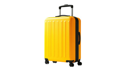 Travel suitcase transparent background