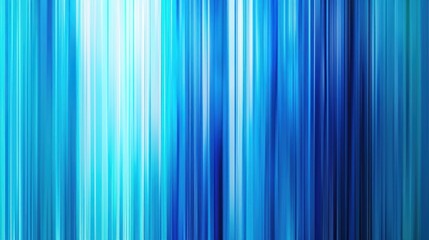 Obraz premium photograph of Blue neon glowing stripes abstract modern motion background telephoto lens summer daylight cool color