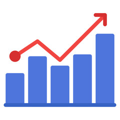 Growth Chart Visualization with Data Trends