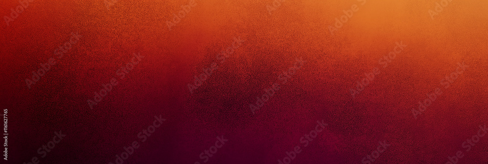 Poster Abstract orange and red background with gradient and texture