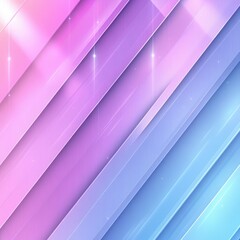 Obraz premium An abstract gradient background featuring vibrant shades of pink and blue with diagonal lines and a shimmering effect.