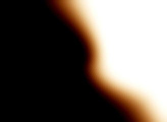 Gradient pattern of burned background