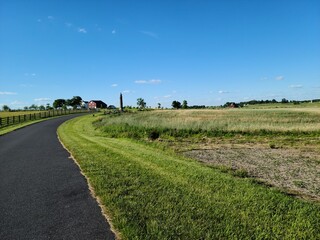 road in the countryside