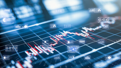 Holographic data-driven financial technology interface
