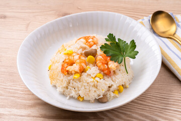 えびの炊き込みピラフ