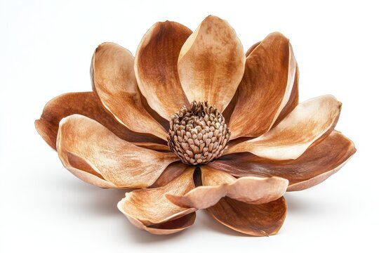 Magnolia champaca blossom on a white backdrop