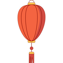 Obraz premium Traditional Chinese Lantern Illustration