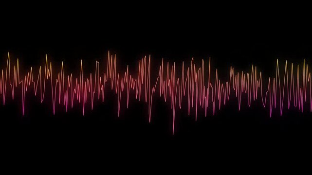 Blood Red Digital Sound Wave Low and Hight richter scale on Black Background,Abstract black seismogram on white paper background,Polygraph lie test detector diagram record.