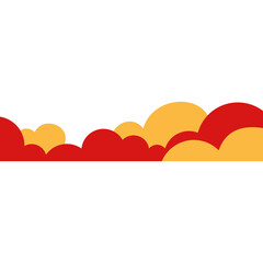 Chinese Cloud Border