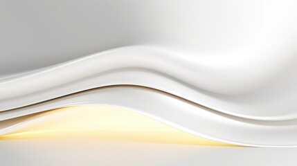Obraz premium ree abstract white background minimal futuristic architectural space wallpaper