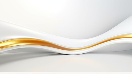 Obraz premium ree abstract white background minimal futuristic architectural space wallpaper