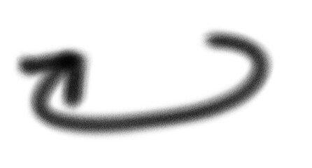 creative black arrow graffiti overlays