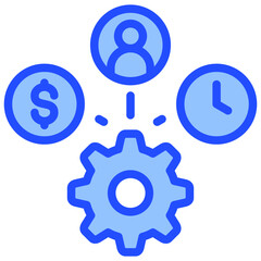 Resource Allocation Icon