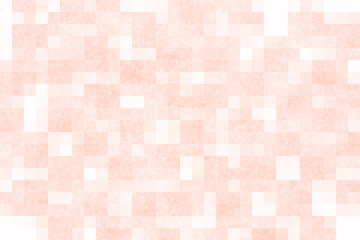 ピンクの紙とモザイク