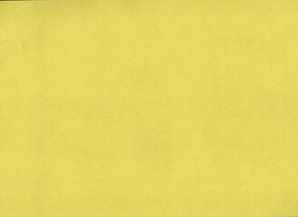 yellow color paper texture background, smooth surface paper.