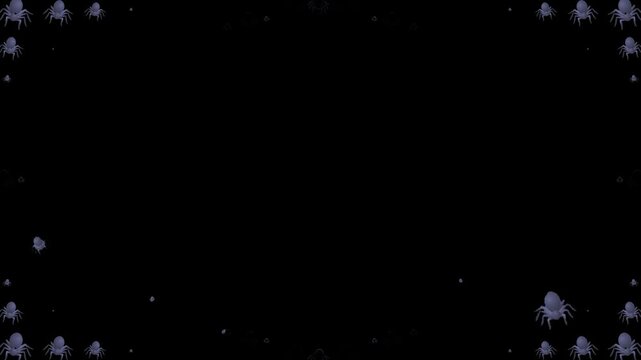 spider, emoji, animated, creepy, crawly, insect, web, creepy crawly, arachnid, animation, spider emoji, motion, spooky, Halloween, eight legs, danger, fear, bug, night, scary, animated icon, black wid