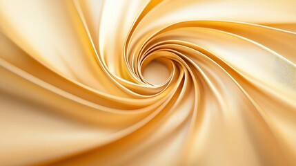 Close Up of Shimmering Gold Silk Fabric Highlighting Luxurious Texture and Rich Color with a Soft Glow Evoking Elegance and Sophistication in Design