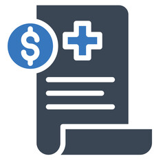 Fototapeta premium Medical Expense Icon