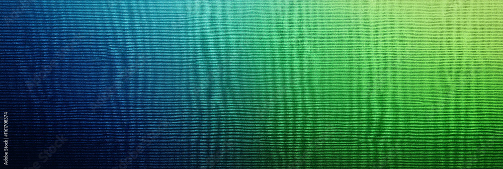 Aufkleber blue and green gradient background showing linen texture
