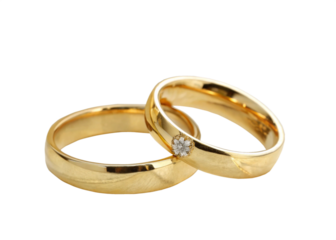 gold wedding rings