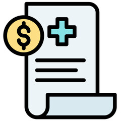 Obraz premium Medical Expense Icon