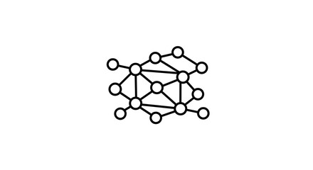 Network Connection Global Communication Interconnection Technology Data Abstract Digital Node Link