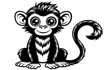 Cute animal vector art illustration design