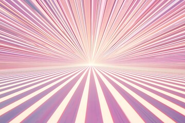 Obraz premium A pattern of radiant lines extending infinitely, creating a futuristic effect.