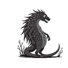 Amphibians are those animals on white background 
Frog, Crocodile, Alligator, Monitor lizard, Salamander, Toad, Newt, Iguana, Snake, Green dragon lizard, Snake