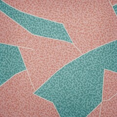 Fototapeta premium Memphis background in cute pastel pattern.
