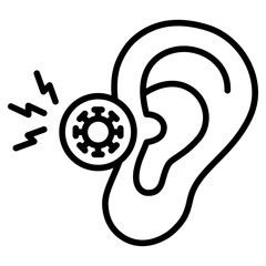 Ear Discomfort icon