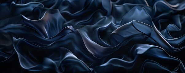 Fototapeta premium Abstract background with blue diagonal curves