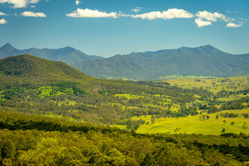 Rural landscape near Cannon Creek, QLD, Australia
