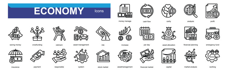 Naklejka premium economy