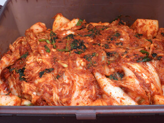 Making Kimchi
