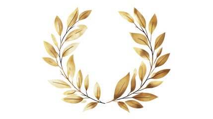 Laurel wreath, transparent background