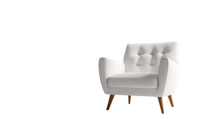 Fototapeta premium Armchair transparent background